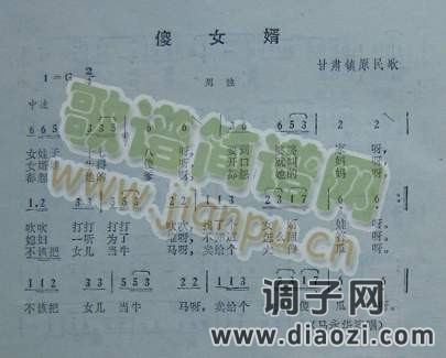 傻女婿(甘肃民歌)