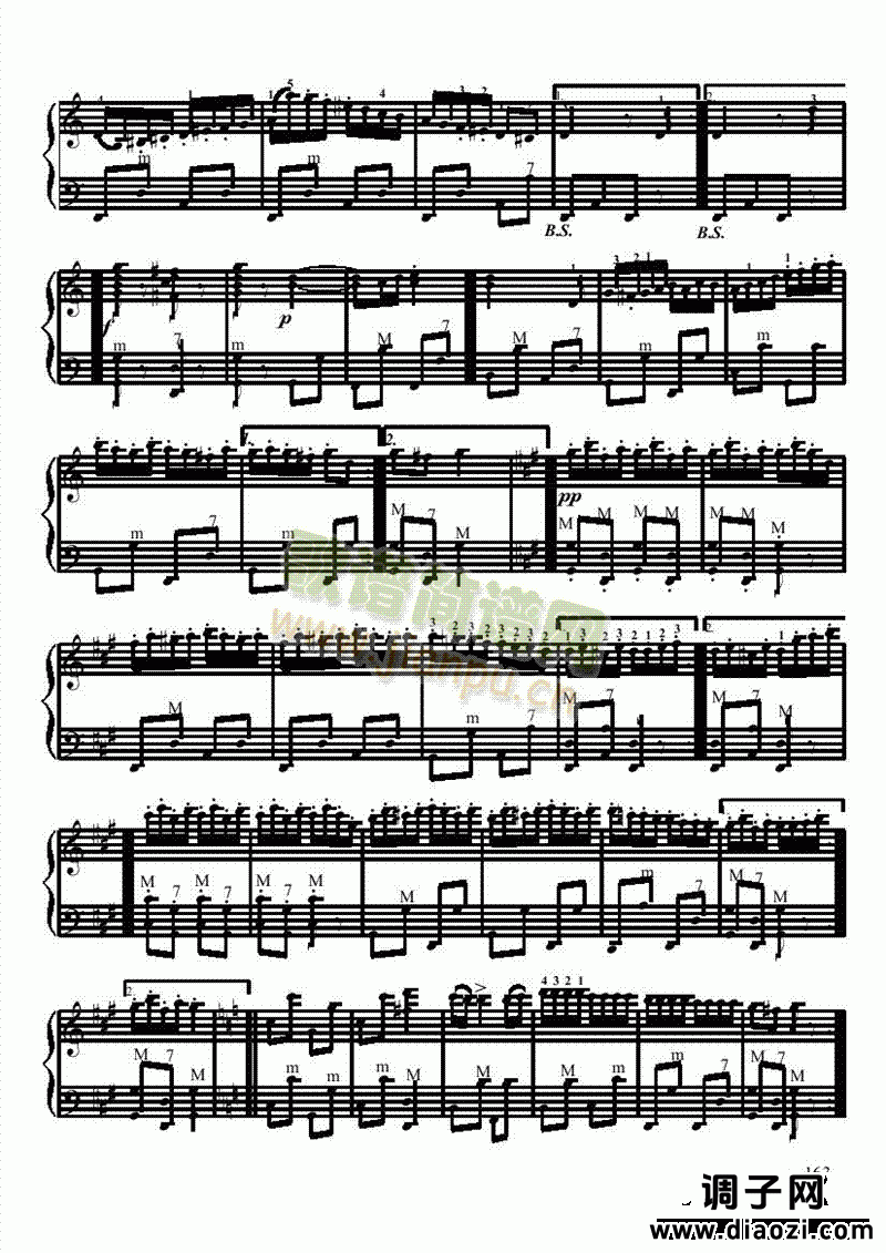 七级乐曲《吉普赛之歌》 键盘类 手风琴