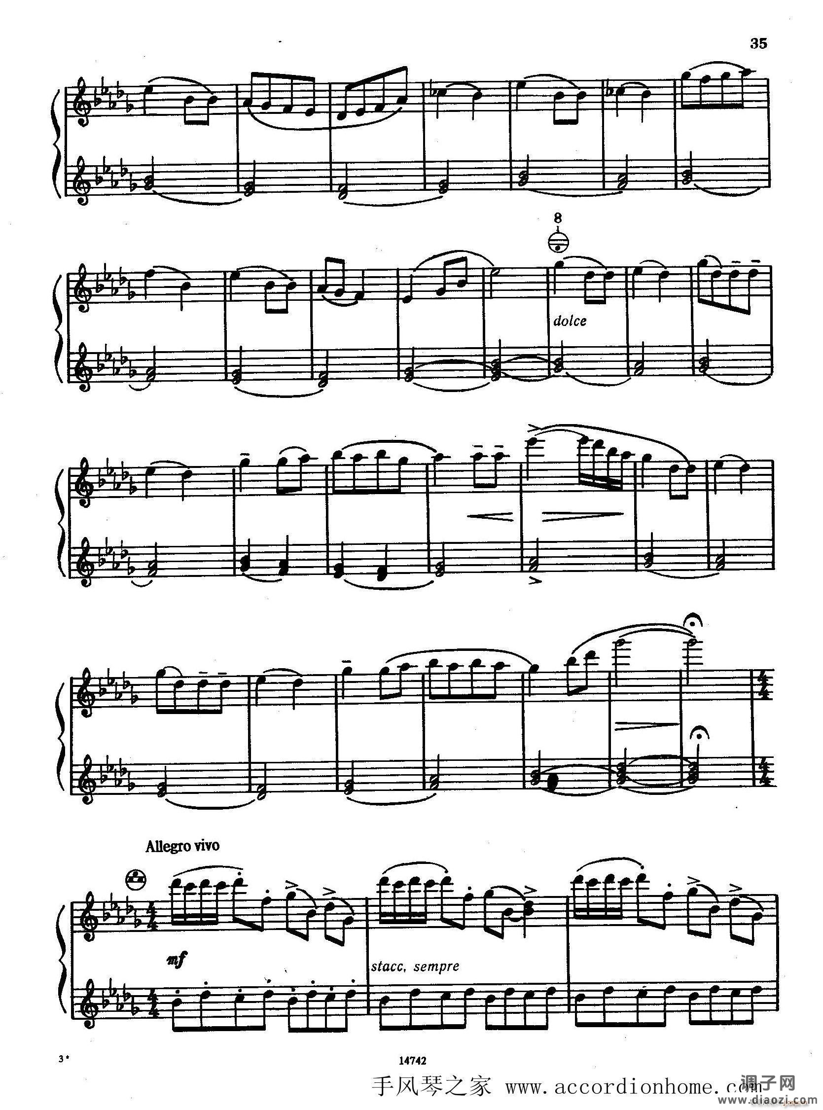 佐罗塔耶夫-六首儿童组曲之二