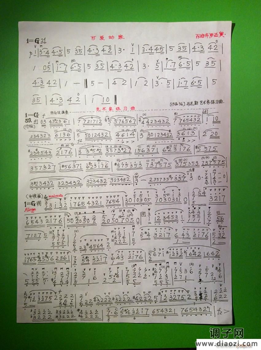 艺术家练习曲( 作品)