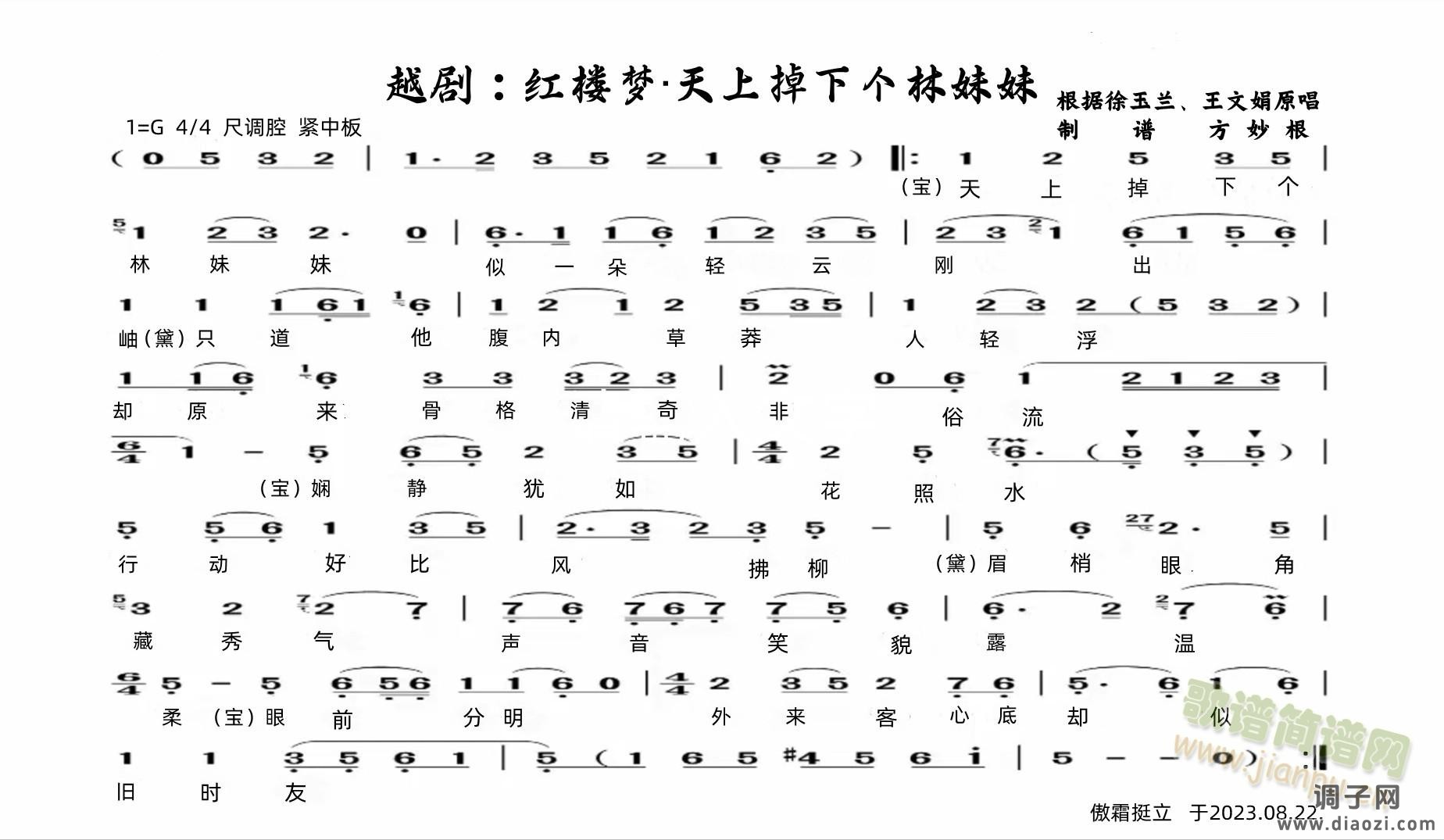 越剧：红楼梦&天上掉下个林妹妹