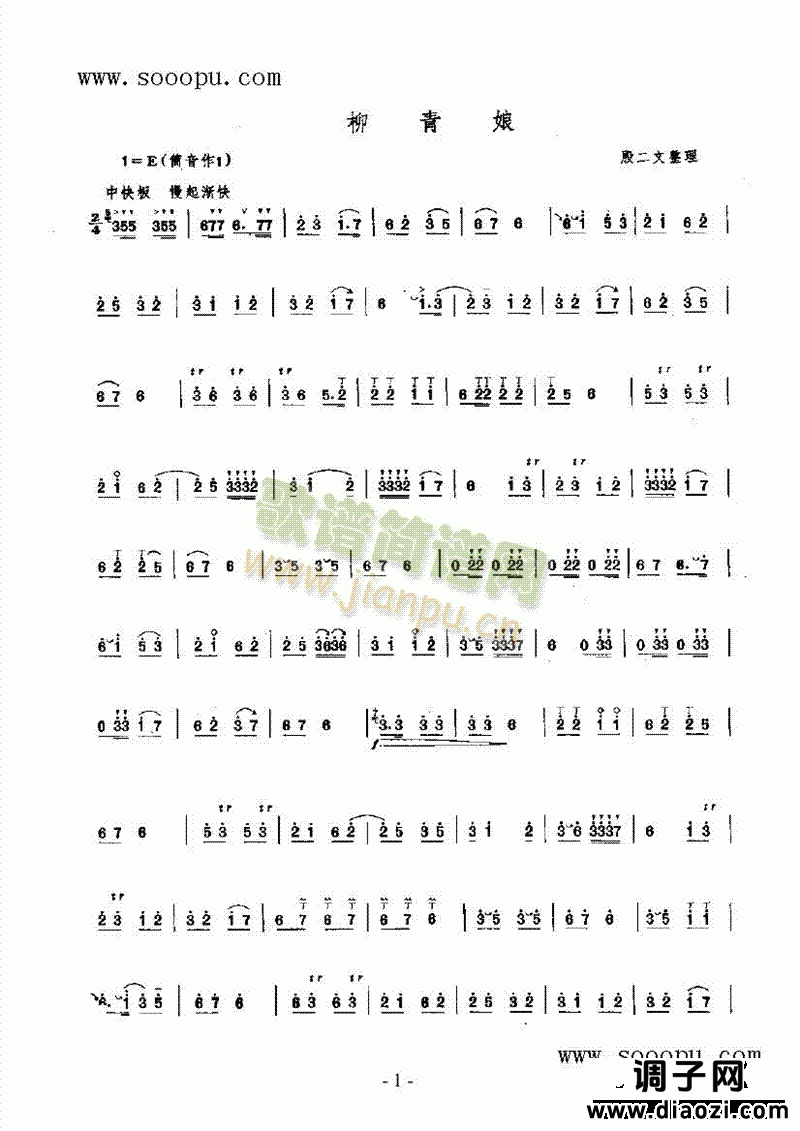 柳青娘 民乐类 唢呐