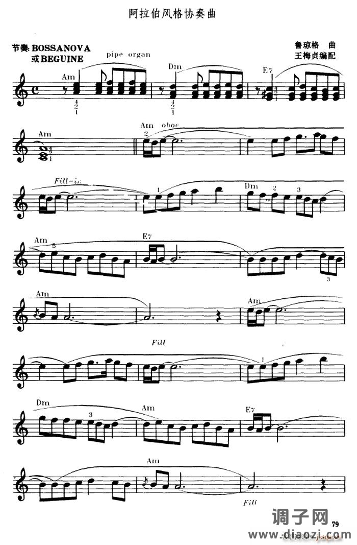 阿拉伯风格协奏曲