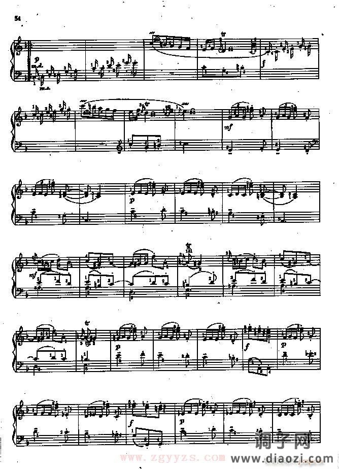 斯卡拉蒂奏F大调奏鸣曲 作品：K,17