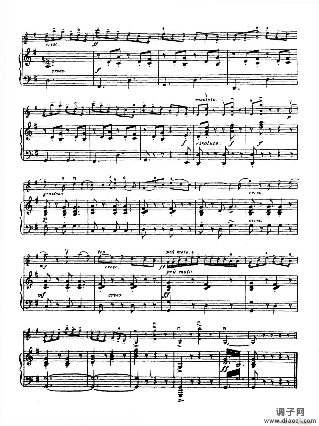 G大调学生协奏曲（塞茨作品第13号）