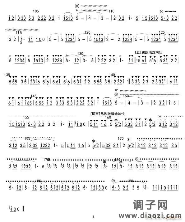 我是一个兵(笛子独奏)02