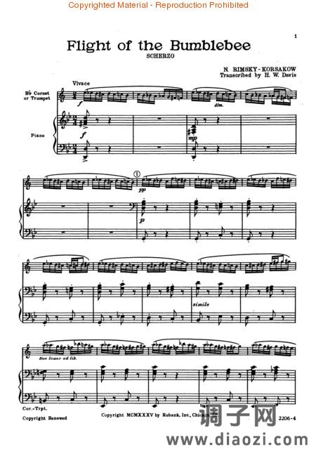 flight of the bumblebee