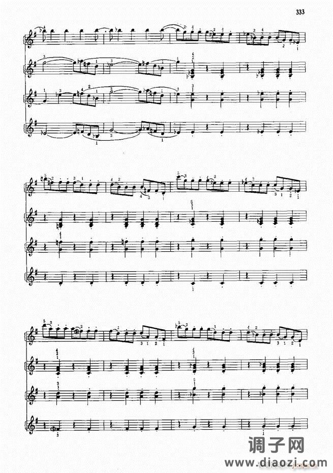 手风琴中外名曲91首301-352