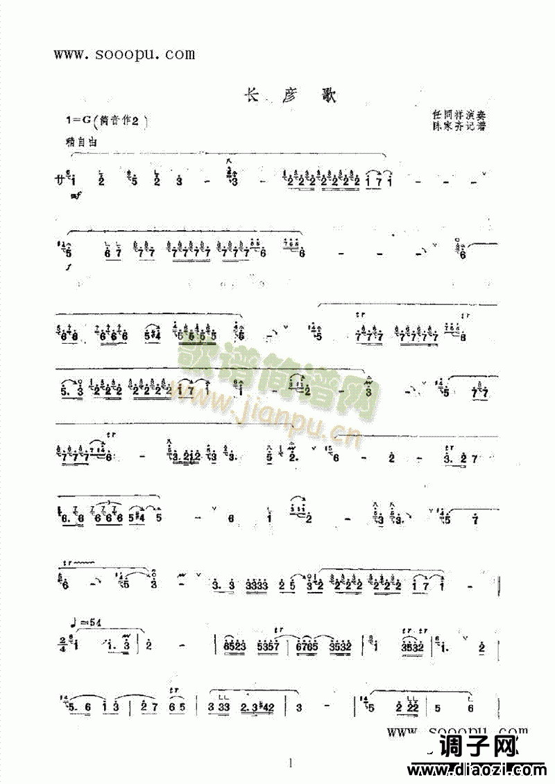 长彥歌 民乐类 唢呐