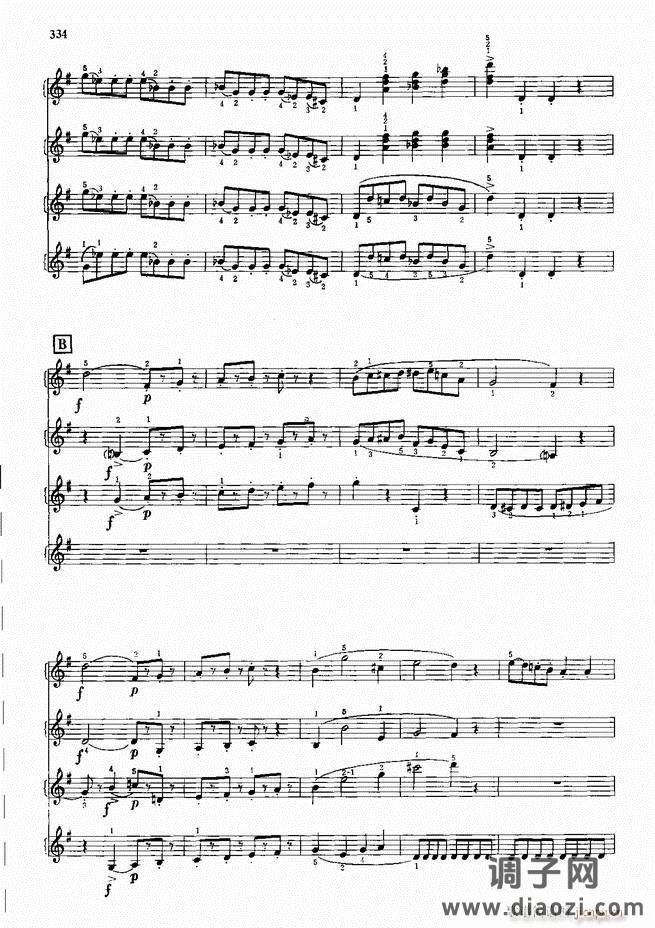 手风琴中外名曲91首301-352