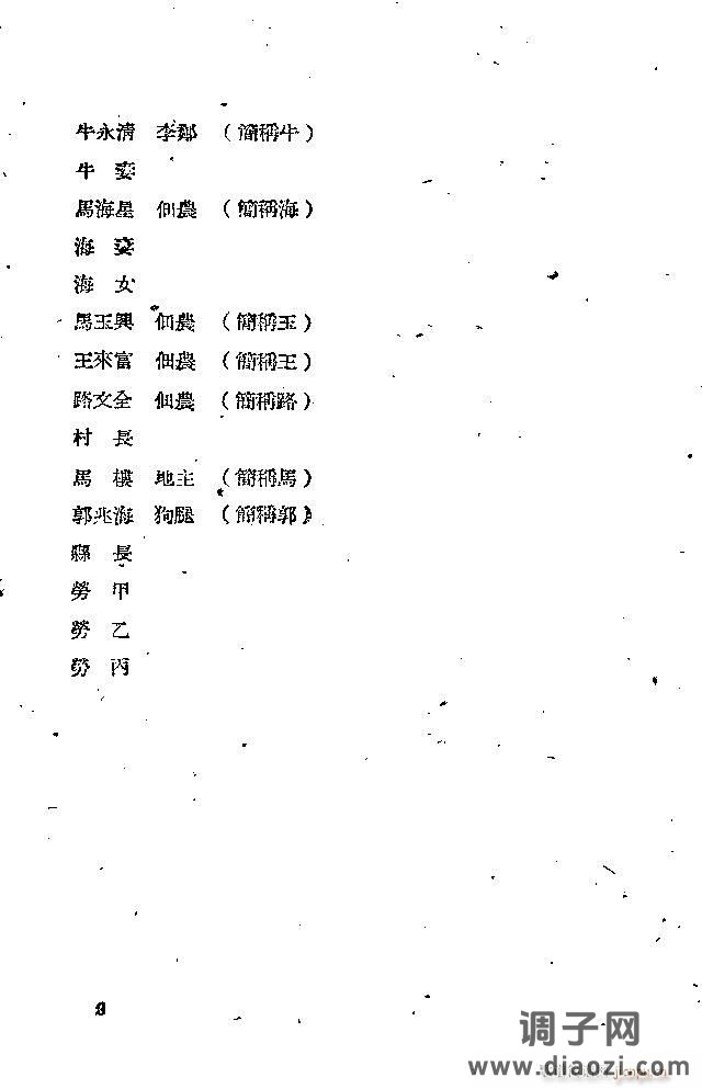 歌剧《李顺达》剧本 前言目录1-30