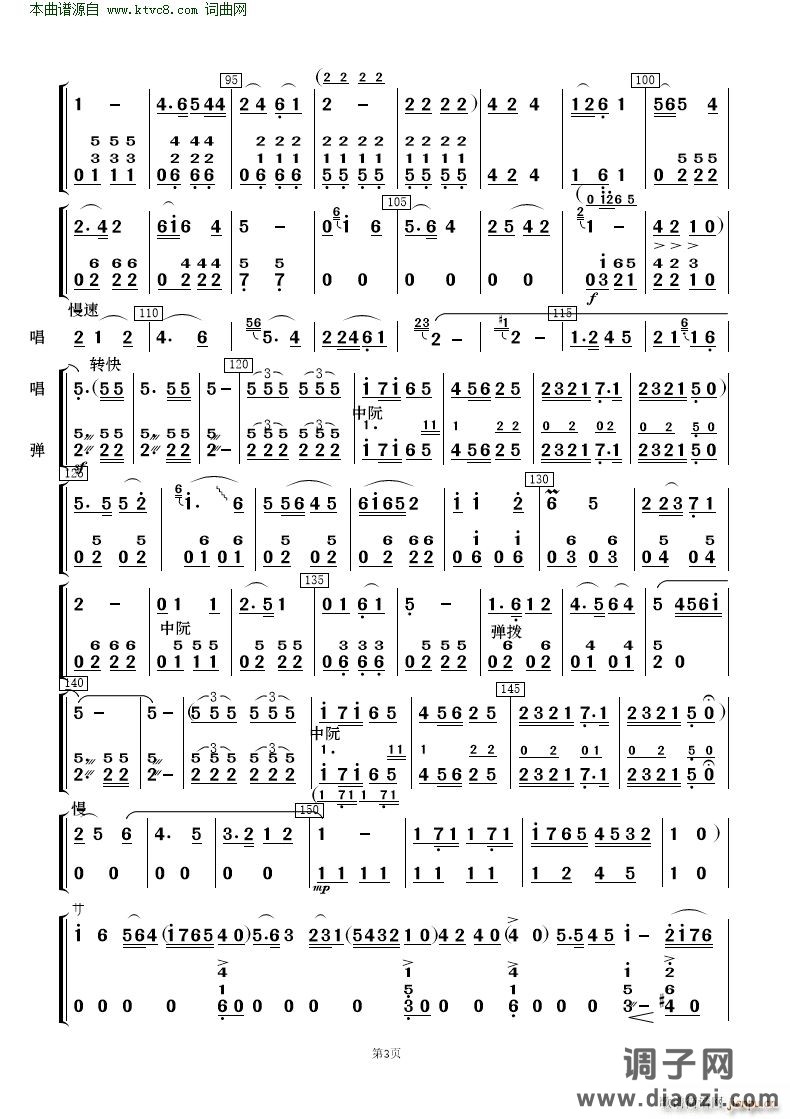 看天下劳苦人民都解放( 歌唱与乐队 )