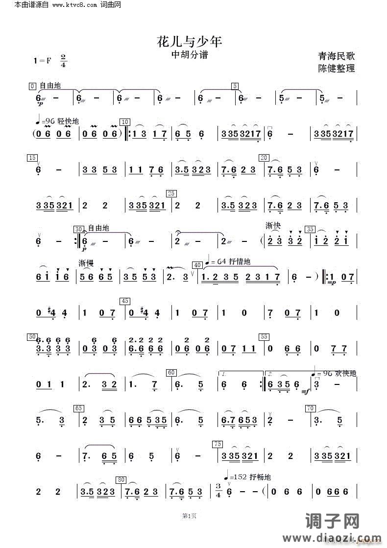 花儿与少年(青海民歌 民乐合奏 )