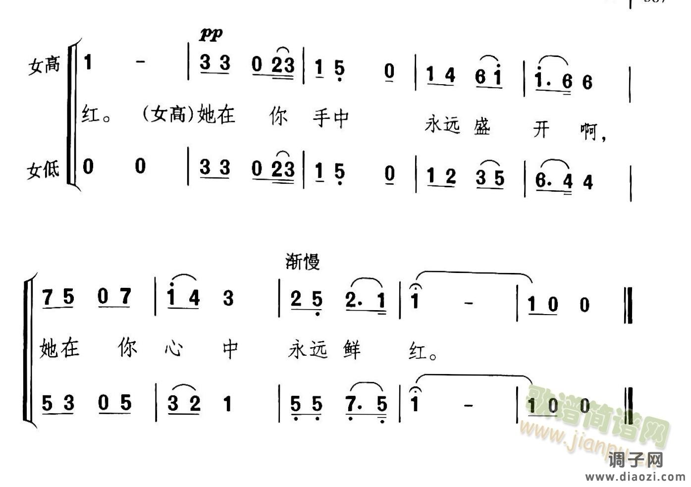 绣一枝木棉花正红
