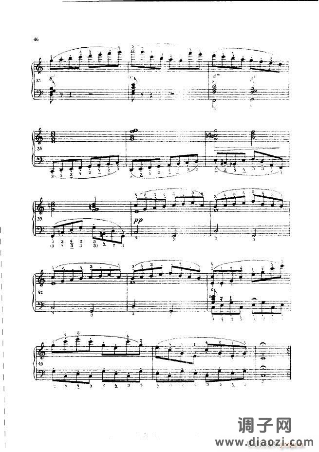 车尔尼手风琴练习曲集 Ⅲ