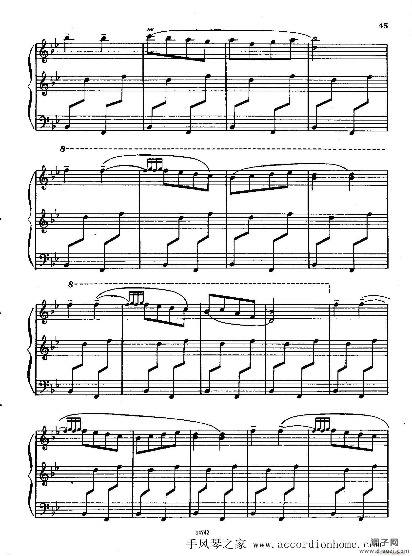 佐罗塔耶夫-六首儿童组曲之三