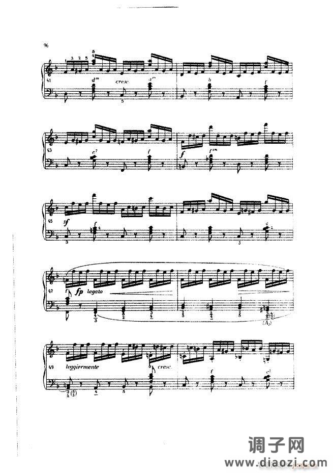 车尔尼手风琴练习曲集 Ⅲ