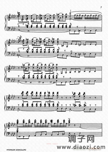 帕萨卡里亚 柴金曲1-6-手风琴