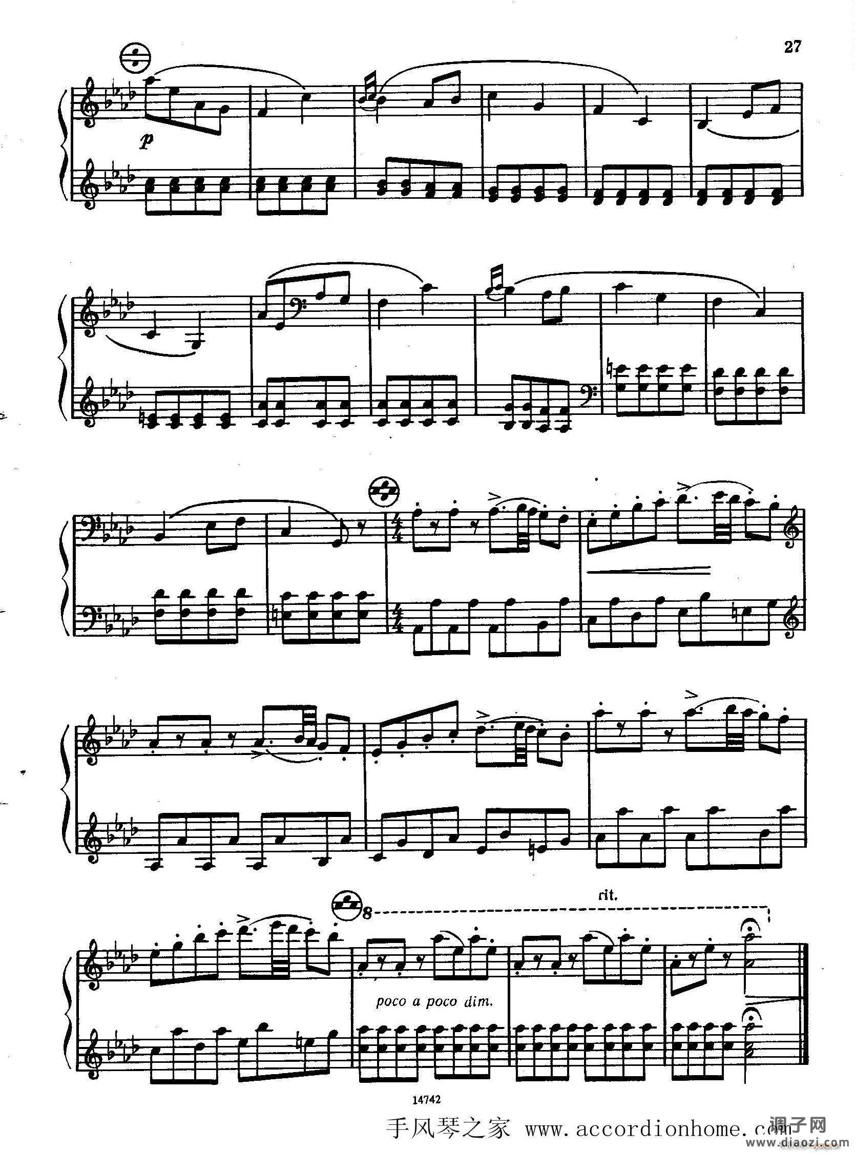 佐罗塔耶夫-六首儿童组曲之二