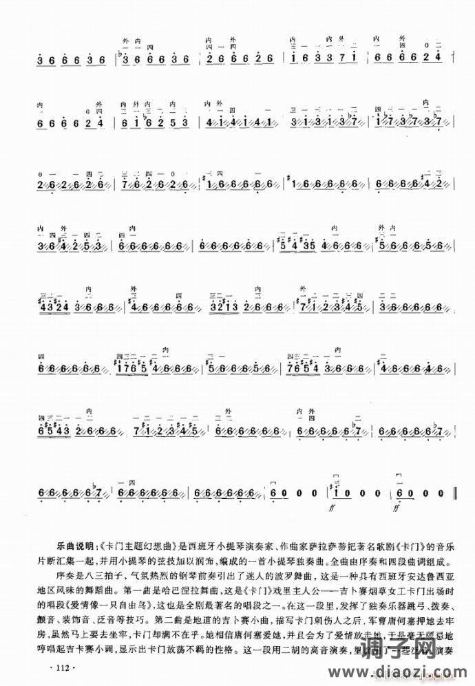 卡门主题随想曲