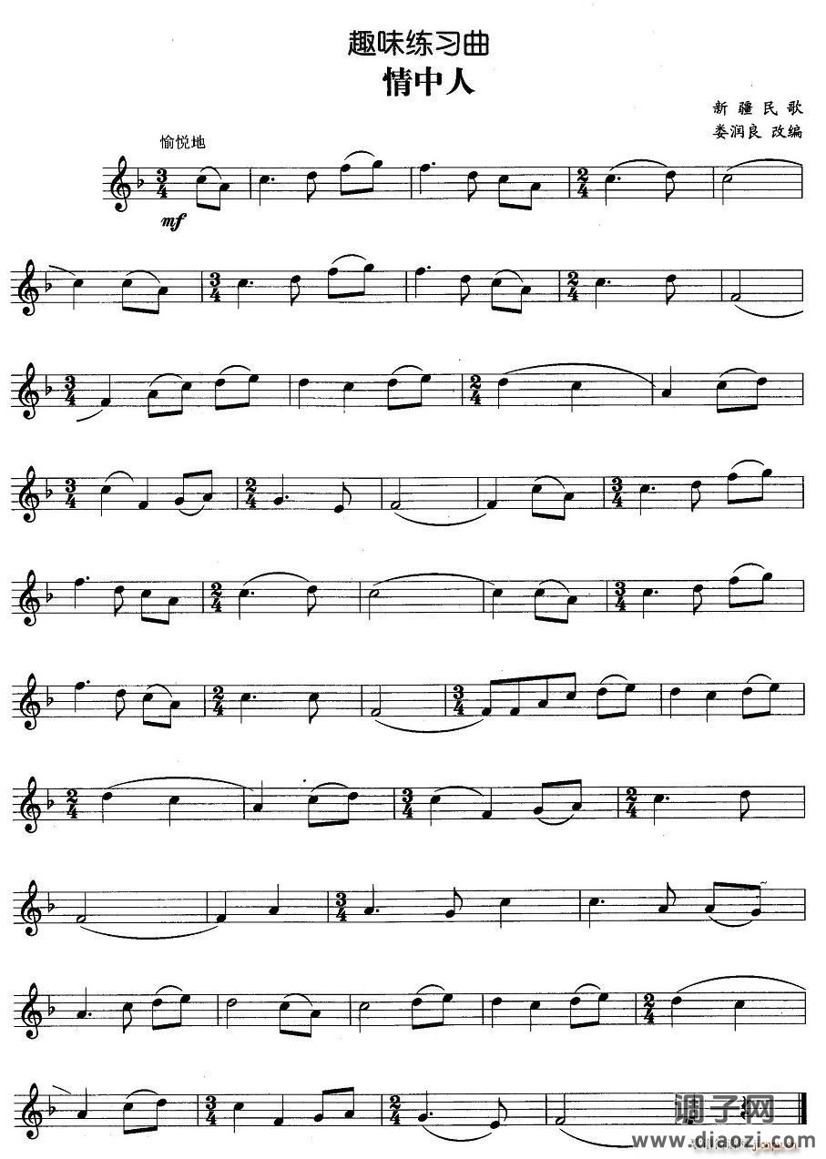 趣味练习曲：情中人