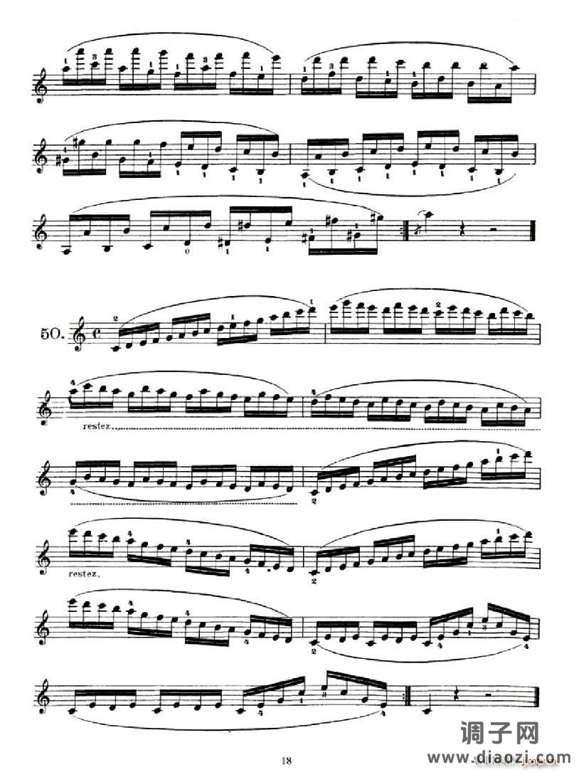 School of Mechanism Op 74（小提琴技巧 作品 74）