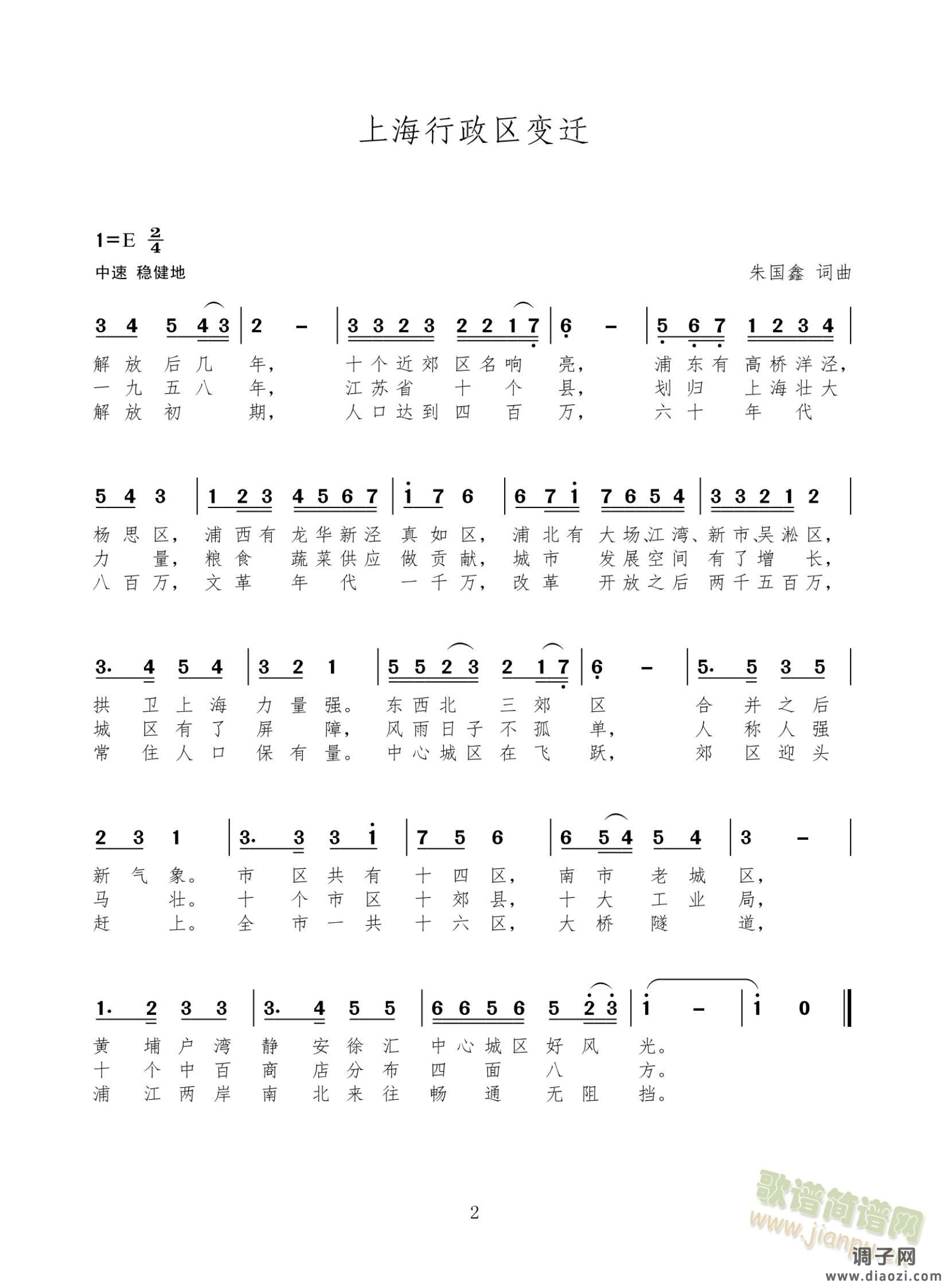 上海行政区变迁