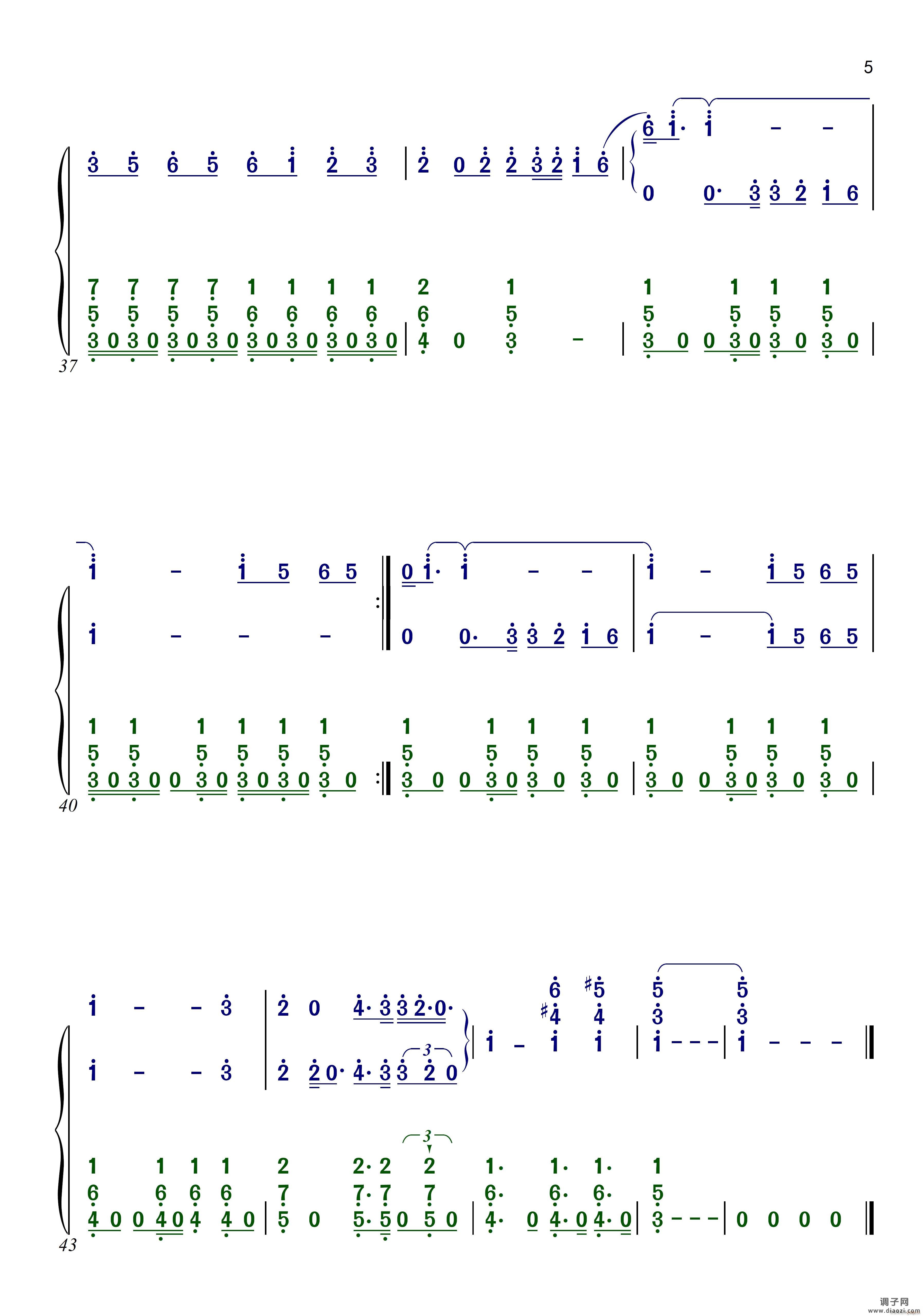 昨夜星辰(钢琴)