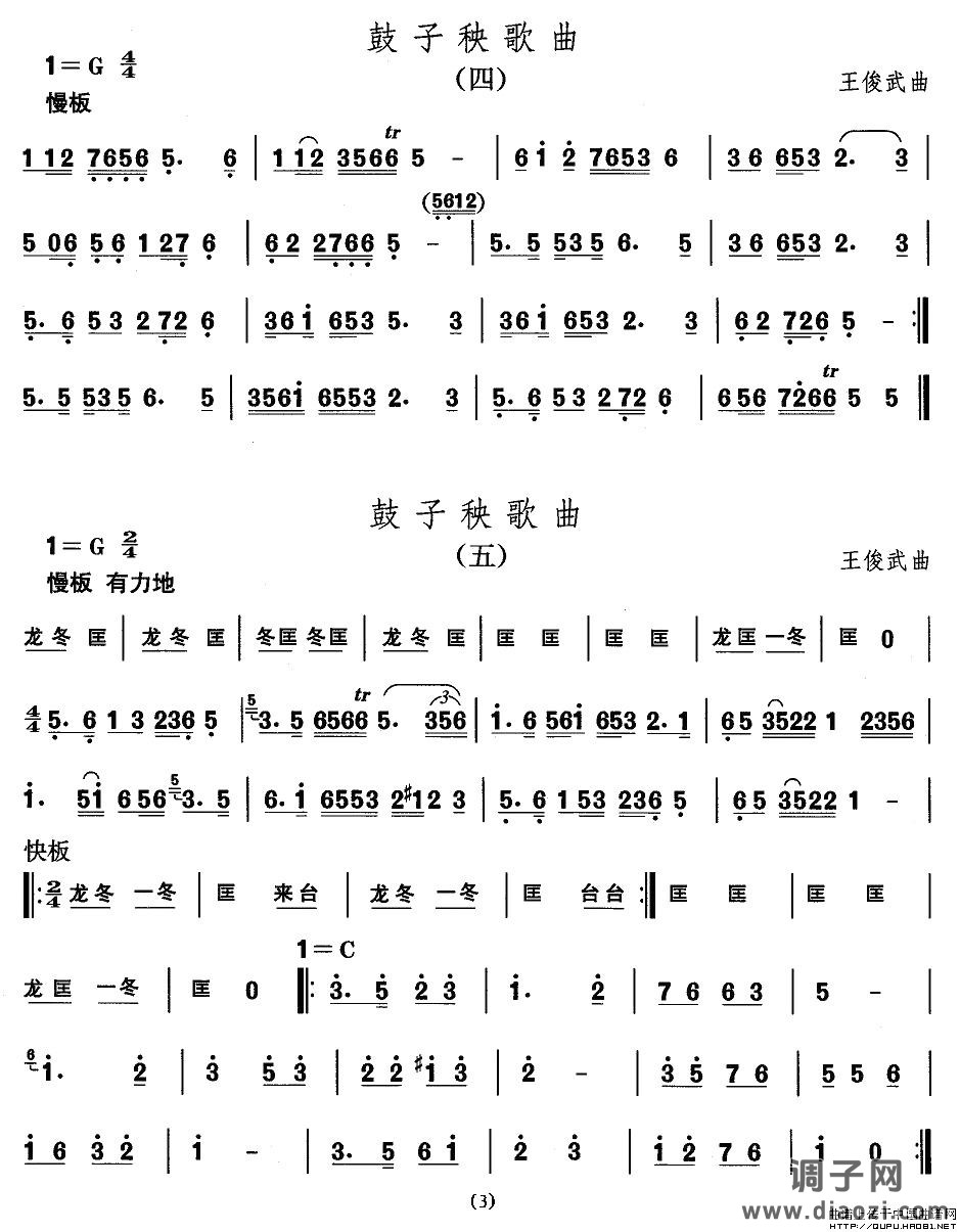 山东秧歌：鼓子秧歌音乐