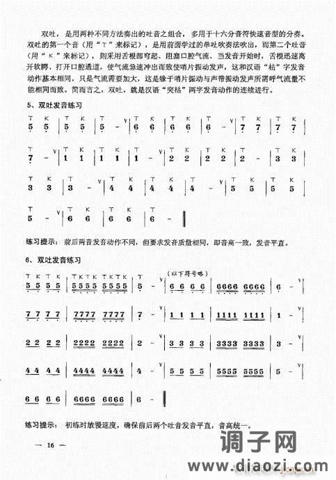 简捷实用唢呐教程  （上册）目录1-20