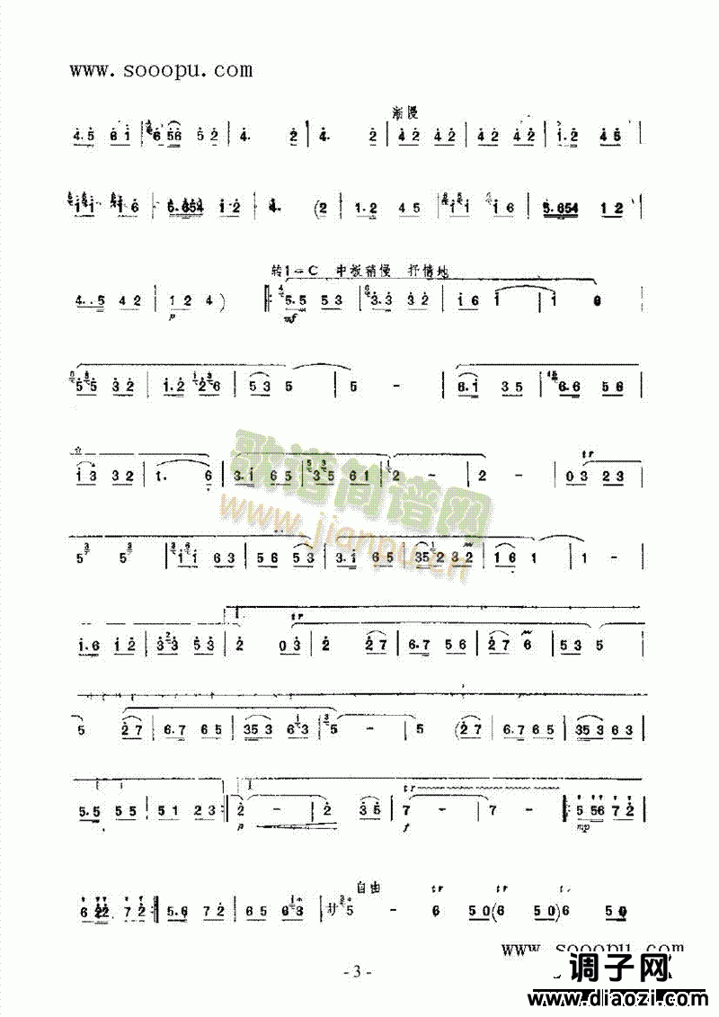 家乡新貌 民乐类 唢呐