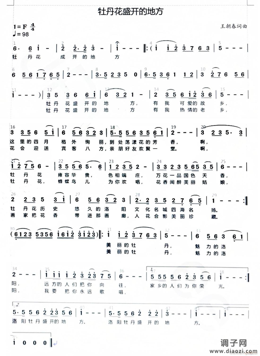 牡丹花盛开的地方