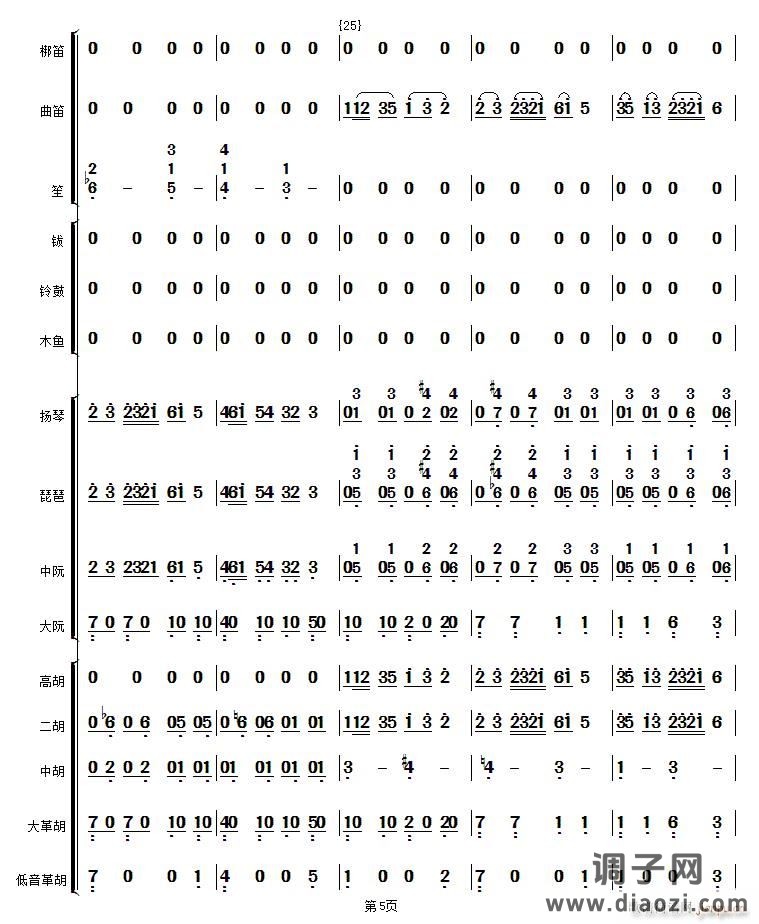 花好月圆（民乐 ）５