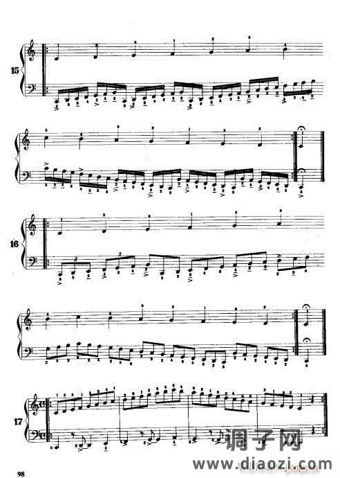 手风琴演奏技巧81-100