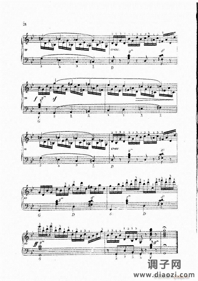 车尔尼手风琴练习曲集 Ⅳ