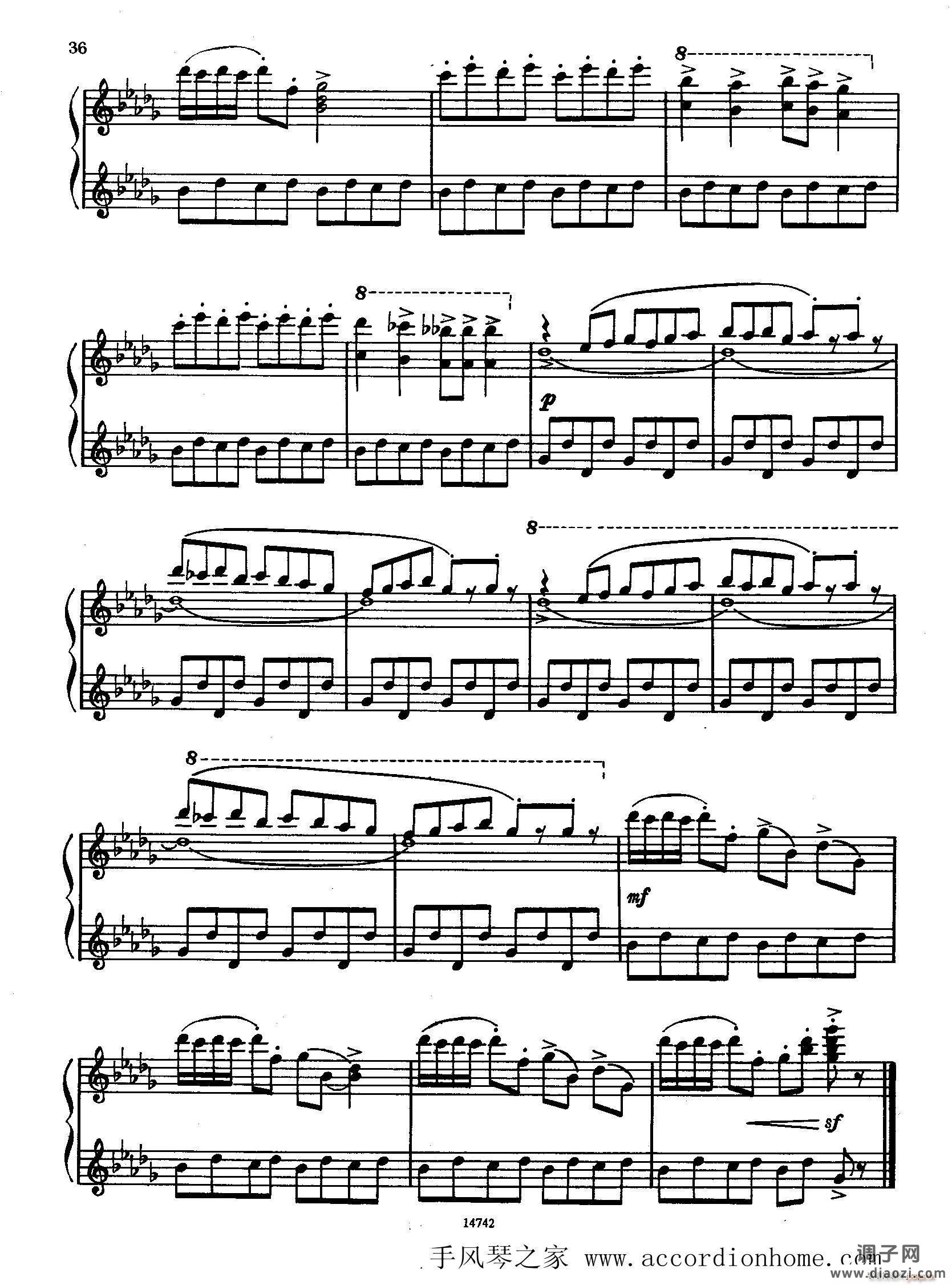 佐罗塔耶夫-六首儿童组曲之二