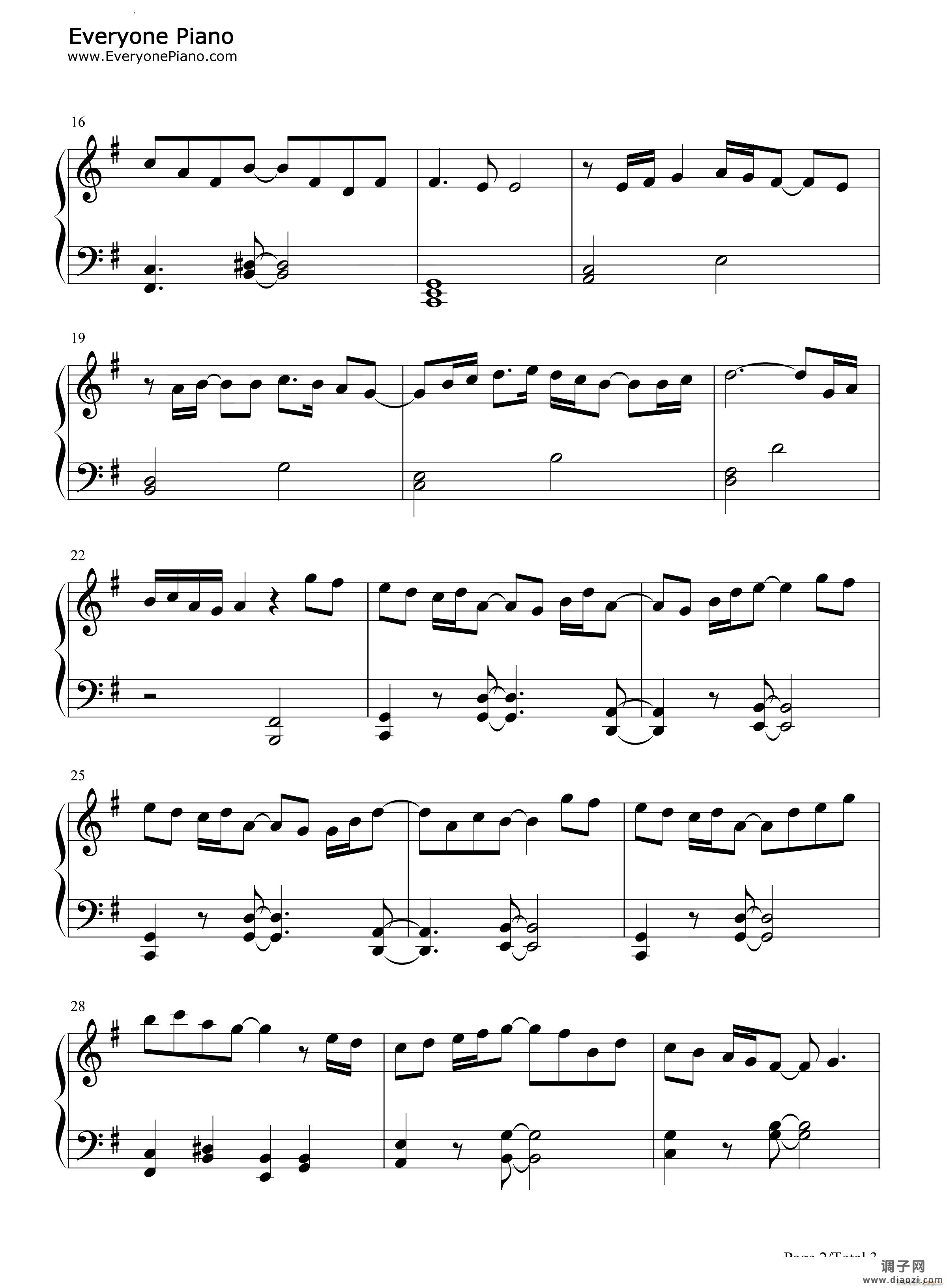 月を見ていた简单版-最终幻想16主题曲