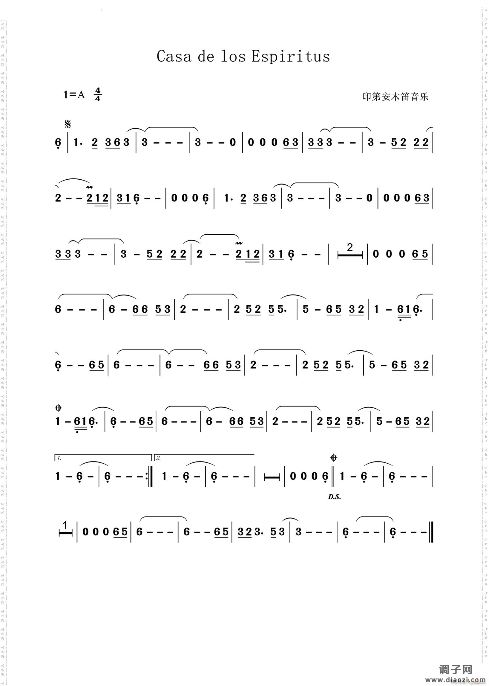 Casa de los Espiritus印第安木笛音乐