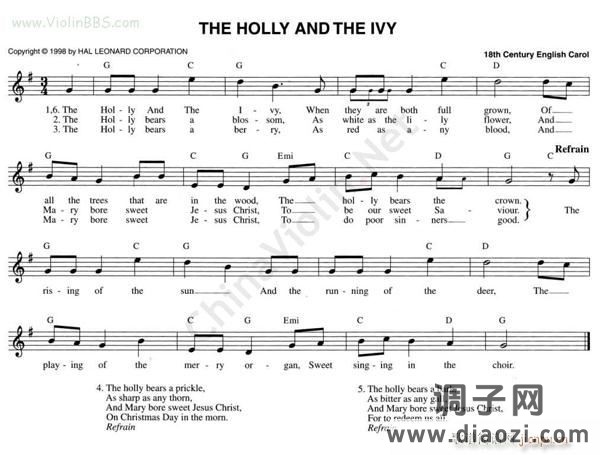 80 THE HOLLY AND THE IVY