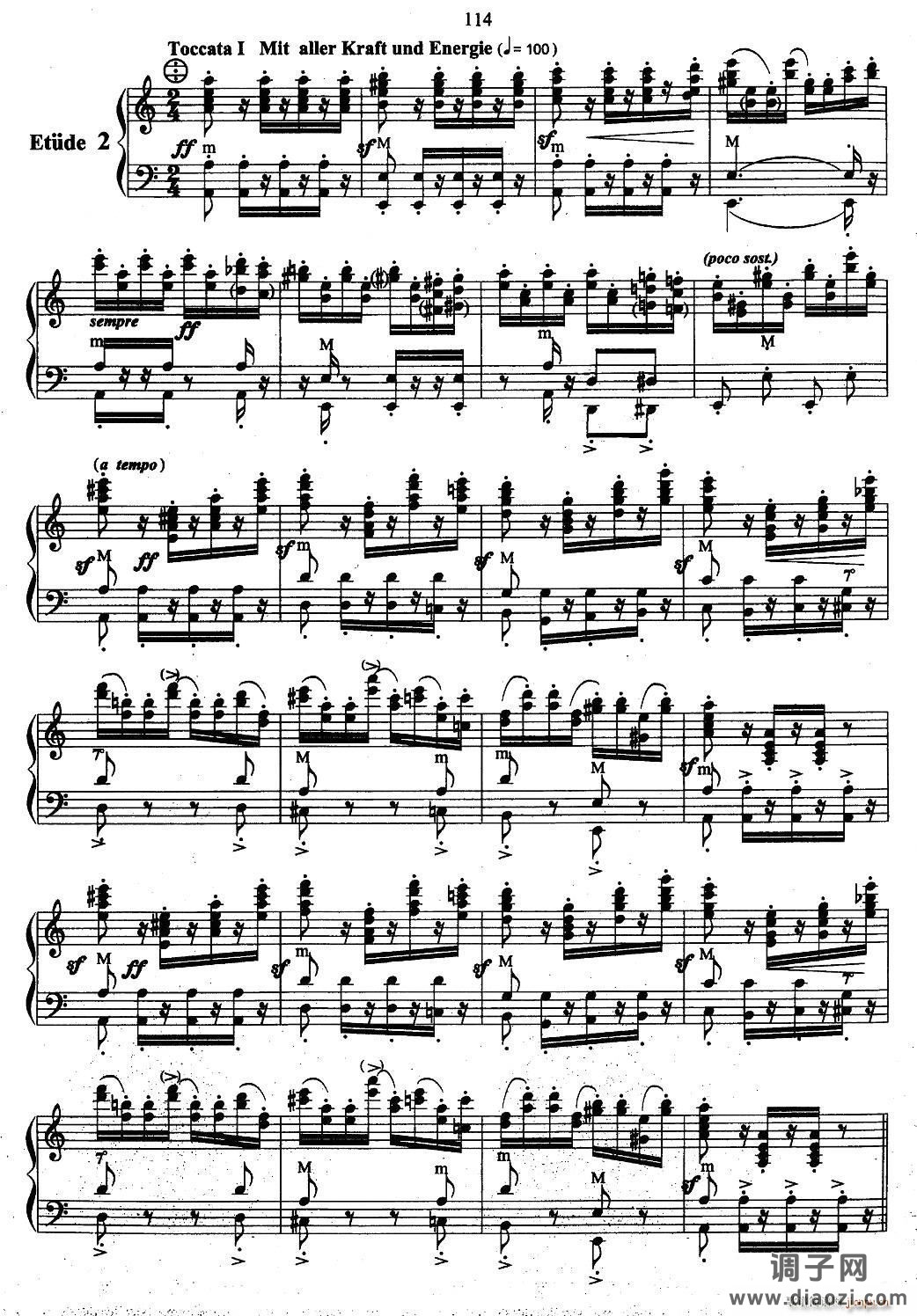 帕格尼尼主题音乐会练习曲（1—5）