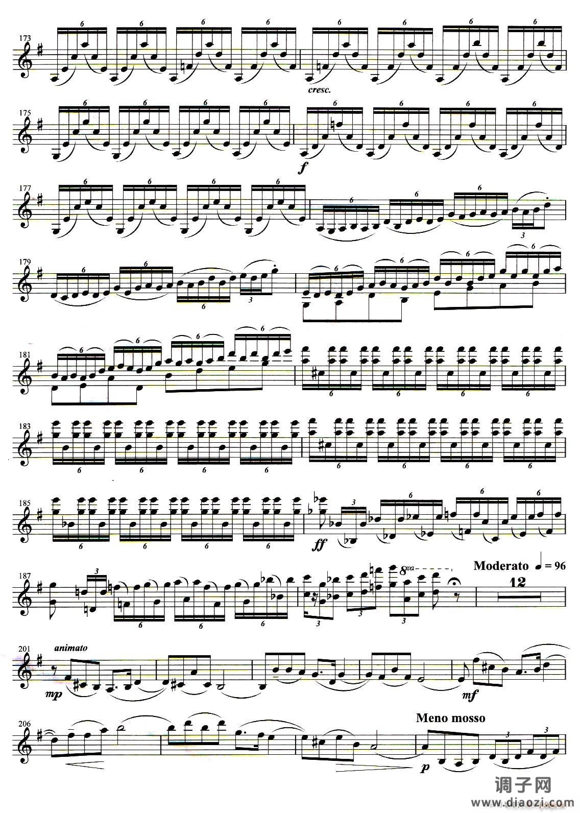 抒情诗（小提琴协奏曲《乡情》第一乐章）