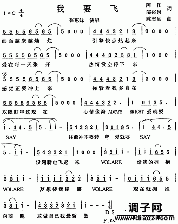 我要飞(雪碧2000年广告主题曲)