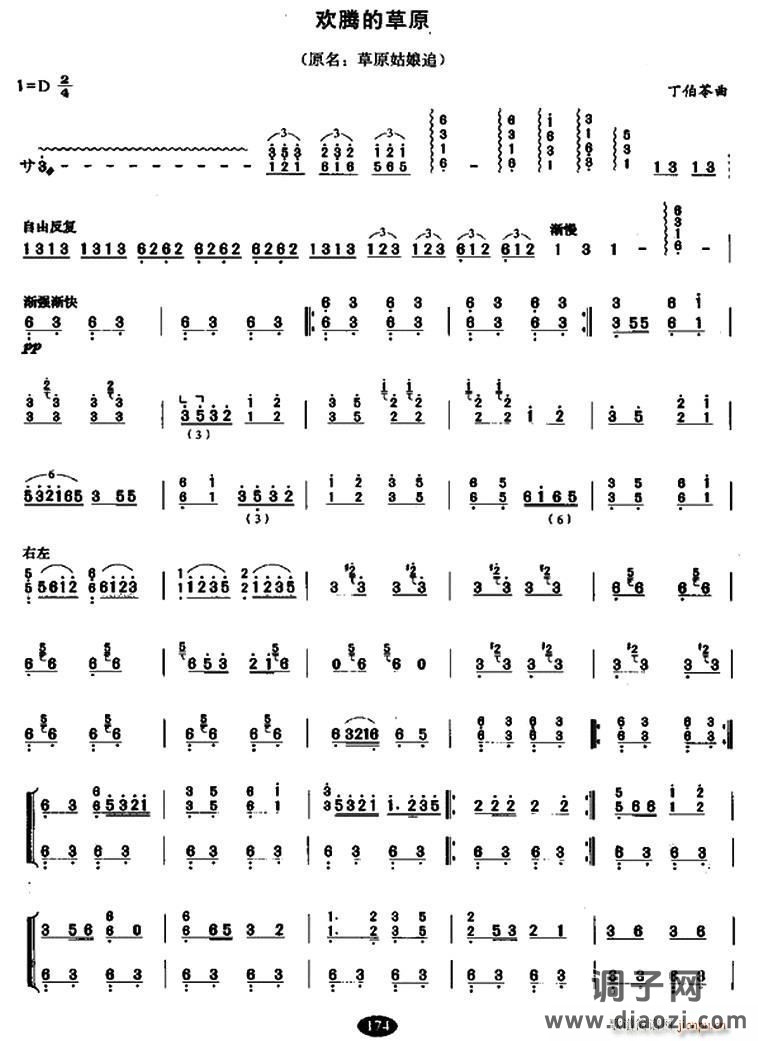 欢腾地草原（原名 草原姑娘追）