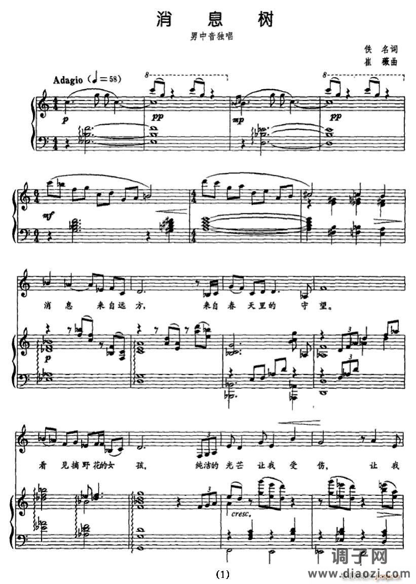 消息树（正谱）