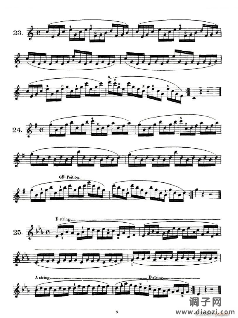 School of Mechanism Op 74（小提琴技巧 作品 74）