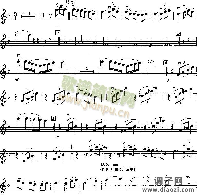 印度之歌  （里姆斯基-科萨科夫(俄)）