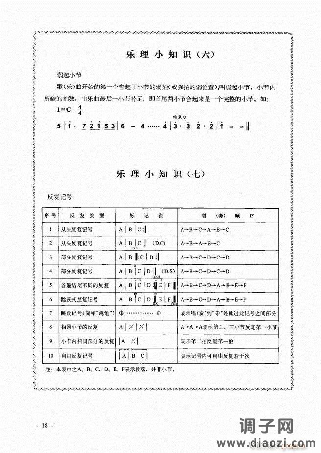 葫芦丝、巴乌实用教程 目录前言1-60