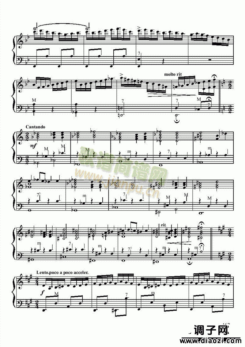 七级乐曲《俄罗斯之舞》 键盘类 手风琴