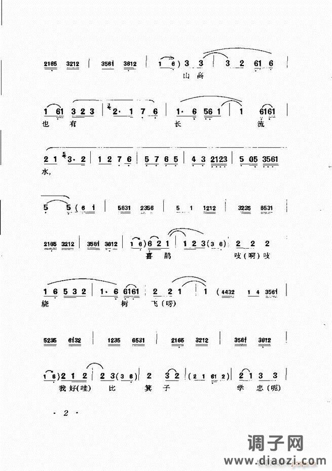 唱腔选集 目录前言1-60