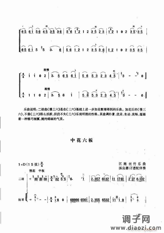 中国二胡名曲集锦南北音乐风格 61-120